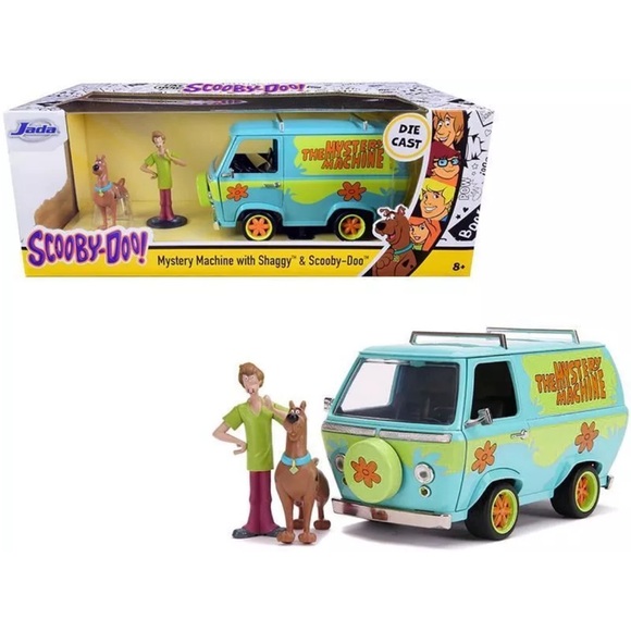 Jada Other - NEW Scooby Doo Jada Hollywood Rides 1/24 Diecast Car Mystery Machine Toy Figure